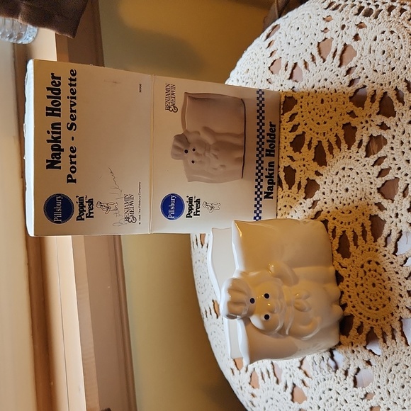 Vintage Pillsbury Doughboy Napkin Holder - Picture 5 of 7